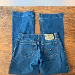 Ralph Lauren Women’s Vintage Low Rise Flare Jeans